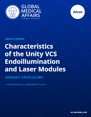 "Characteristics of the Unity VCS Endoillumination and Laser Modules"