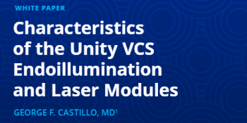 Characteristics of the Unity VCS Endoillumination and Laser Modules