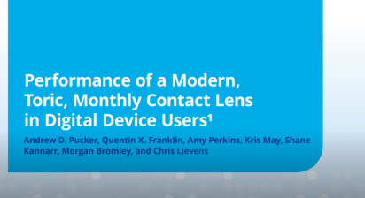 Performance of a Modern, Toric, Monthly Contact Lens in Digital Devices Users
